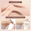 Microblading Eyebrow Pencil for Women Pen,Makeup Eyebrows Pencils for Natural-Looking with 4 Micro-Fork Tip,Waterproof Eye-brow Pencil Tattoo Pens for Home Travel Use (light brown-AA) view 4