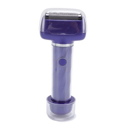 Aoaoy Efficient Quick Shave Electric Trimmer, Lightweight Design Rechargeable Travel Miniature Clipper, Alloy Build Beard Grooming Tool with 90 Min Charge, 60 Min Work Time (Blue)