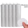 100sheets Round Cotton Pad for Face Makeup Removal Cleansing Face Makeup for Beauty Routine for Women Abrasive Touch view 4