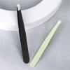 Eyebrow Trimmer 3pcs stainless steel eyebrow scissors, equipped with scissors, eyebrow trimmer and tweezers, create exquisite eyebrows.(Green) view 3