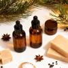 KEYWING 50 Pack 1/2oz Eye Dropper Bottles  15ml Leakproof Amber Glass Bottles for Essential Oils, Tinctures, Hair Oils, Travel Liquids view 4