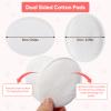 ICOTLE Large Oval Cotton Pads, 210 Count, Premium 3-Layer Dual Textured Design, Lint-Free and Ultra-Soft Cotton Ovals for All Skin Types, Perfect for Makeup Removal, Facial Cleansing, and Skincare view 3