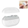 2025 Upgraded Electricity Nail Clipper,Electricity Nail Clipper for Babies,Adults and Seniors,with LED Light Nail Scraps Storage,USB Rechargeable,Two Speeds Gears,Effortless Precise Nail Care (White) view 1