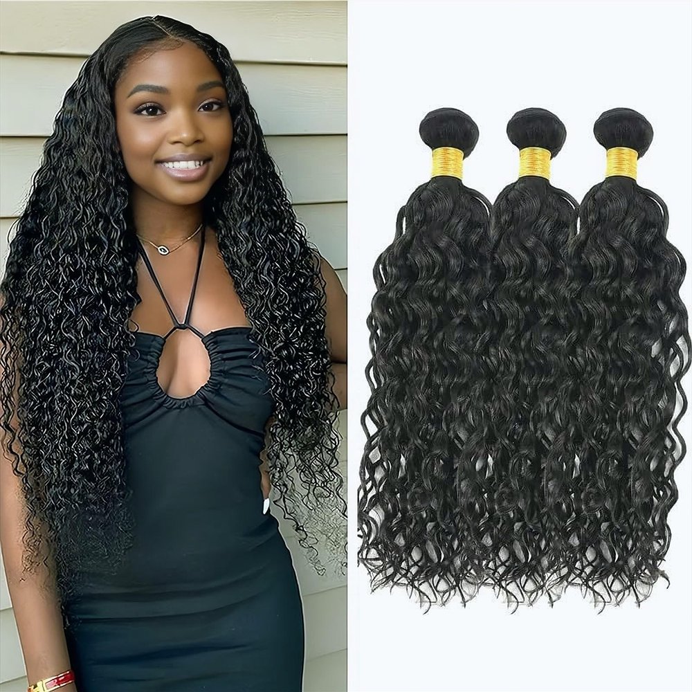 10A Brazilian Jerry Curly Human Hair Bundles 26 28 30 Inch 3 Bundles 1B Natural Black Long Bundles Kinky Curly No Tangle