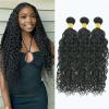 10A Brazilian Jerry Curly Human Hair Bundles 26 28 30 Inch 3 Bundles 1B Natural Black Long Bundles Kinky Curly No Tangle view 1
