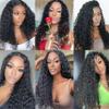 10A Brazilian Jerry Curly Human Hair Bundles 26 28 30 Inch 3 Bundles 1B Natural Black Long Bundles Kinky Curly No Tangle view 2