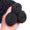 10A Brazilian Jerry Curly Human Hair Bundles 26 28 30 Inch 3 Bundles 1B Natural Black Long Bundles Kinky Curly No Tangle view 4