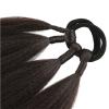26 34 Inch Synthetic Long Braided Ponytailtail Extensions With Elastic Band Ombre Boxing Braid Hairpiece Women view 3