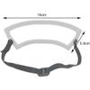 Essivox Red Professional Neck Hair Shaving Template Guide, Hands-Free Haircut Tool for Precise Neckline Trimming view 2