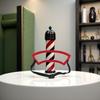 Essivox Red Professional Neck Hair Shaving Template Guide, Hands-Free Haircut Tool for Precise Neckline Trimming view 4