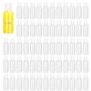 KUKLIPJIM 220 Pack 0.35 oz Plastic Bottles with White Top Caps, Clear Flip Top Plastic Bottles for Lotion and Shampoo, BPA-Free for Liquids and Personal Care view 1