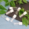 KUKLIPJIM 220 Pack 0.35 oz Plastic Bottles with White Top Caps, Clear Flip Top Plastic Bottles for Lotion and Shampoo, BPA-Free for Liquids and Personal Care view 3