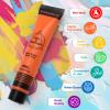 VIKUKIV 14 Colors Face Body Paint Kit Professional Water Based Face Painting for Adults and Kids Multi-Color Special Effects Makeup Set for Halloween Christmas Party Cosplay 0.7OZ Each view 2