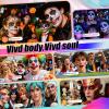 VIKUKIV 14 Colors Face Body Paint Kit Professional Water Based Face Painting for Adults and Kids Multi-Color Special Effects Makeup Set for Halloween Christmas Party Cosplay 0.7OZ Each view 3
