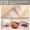 Eyebrow Powder Taupe Grey Kit,Eye Brow Powder for Women with Double-ended Eyebrow Brush,Long-Lasting Waterproof Two Colors Brow Filler Get Full Defined Natural Brows,Brown Eyebrow Powder Makeup view 2