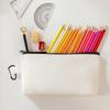 30Pcs Blank Cotton Canvas bag Sublimation Ready Canvas Makeup Bags Bulk DIY Blank Zipper Pouch for Cosmetic, Coin Purse, Pencil Case & Travel Organizer (30, Beige) view 4