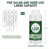 600ml Lash Shampoo Bulk, Eyelash Cleanser for Extensions, Safe Makeup Remover, Non-irritating or Burning Formula Eyelid Foaming Cleanser Best for Professional Salon and Home Use (Mint 600ml) view 2