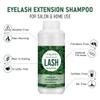 600ml Lash Shampoo Bulk, Eyelash Cleanser for Extensions, Safe Makeup Remover, Non-irritating or Burning Formula Eyelid Foaming Cleanser Best for Professional Salon and Home Use (Mint 600ml) view 3