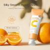 3 Pcs Vitamin C Hand & Body Lotion, Moisturizing Skin Care Hand Cream, Intensive Moisture Treatment for Extremely Dry, Rough Skin, Non-Greasy Fast-Absorbing Formula, Travel Size Lotion for All Skins view 4