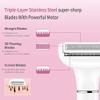 Electric Razors for Women, 3-in-1 Bikini Trimmer for Women with Nose Hair Trimmer & Eyebrow Razor, IPX5 Waterproof Cordless Rechargeable Womens Electric Shaver for Face Legs Armpits Pubic Hair Removal view 2