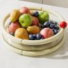 360 Rotating Makeup Storage Box With Tiered Shelves Skincare Cosmetic Organizers For Bedroom Bathroom Sturdy Materials Adjustable Spices Holder view 2