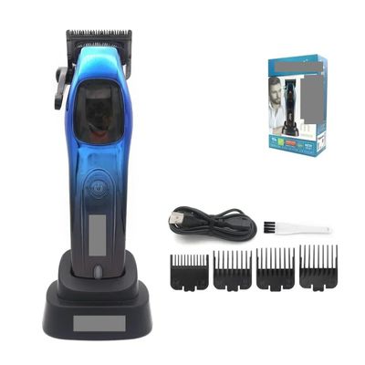2361 10000RPM Professional Men's Hair Clipper Magnetic Motor DLC Blade with Base Charger Trimmer Cutting Machine(K-M-2361-Box)