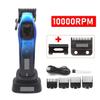 2361 10000RPM Professional Men's Hair Clipper Magnetic Motor DLC Blade with Base Charger Trimmer Cutting Machine(K-M-2361-Box) view 2