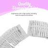 Disposable Spa Pedicure Liners 400 Count, Clear Plastic Foot Bath Bags for Pedicure Bowl, 48" x 48" Elastic Fit, Hygienic Single Use Pedicure Chair Liners view 3