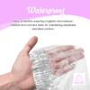 Disposable Spa Pedicure Liners 400 Count, Clear Plastic Foot Bath Bags for Pedicure Bowl, 48" x 48" Elastic Fit, Hygienic Single Use Pedicure Chair Liners view 4
