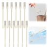 DSACL Nasal Hair Cutter, 2025 New Portable Manual Nose Hair Knife, Nasal Hair Trimmer for Men Women, 360 Rotating Nose Hair Removal Tool Travel Essential Halloween Christmas Gifts (Beige, 12 Pcs) view 1