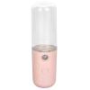 Akozon Portable Face Mist Sprayer - USB Rechargeable Moisturizing Hydrator for Skin Hydration Anytime, Anywhere (Light Rosy) view 2