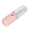 Akozon Portable Face Mist Sprayer - USB Rechargeable Moisturizing Hydrator for Skin Hydration Anytime, Anywhere (Light Rosy) view 3