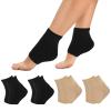 8 Pcs Moisturizing Heel Socks Vented Toeless Spa Sock Gel Heel Sports Heels Socks to Hydrate Dry Cracked Feet Sock Breathable Reusable SPA Foot Protector for Heels Discomfort Dry Feet view 1