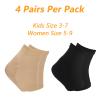 8 Pcs Moisturizing Heel Socks Vented Toeless Spa Sock Gel Heel Sports Heels Socks to Hydrate Dry Cracked Feet Sock Breathable Reusable SPA Foot Protector for Heels Discomfort Dry Feet view 2