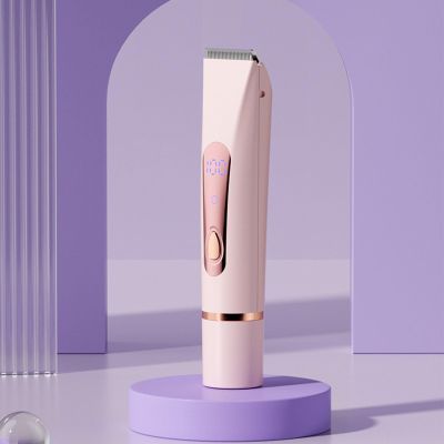 cdpdmai Body Hair Trimmer Women's Bikini Trimmer, Beard Eyebrow Shaver, Intimate Body Trimmer, Body Trimmer for Ears, Beard, Intimate Areas, Legs, Face(Color:Pink)