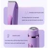 cdpdmai Body Hair Trimmer Women's Bikini Trimmer, Beard Eyebrow Shaver, Intimate Body Trimmer, Body Trimmer for Ears, Beard, Intimate Areas, Legs, Face(Color:Pink) view 3