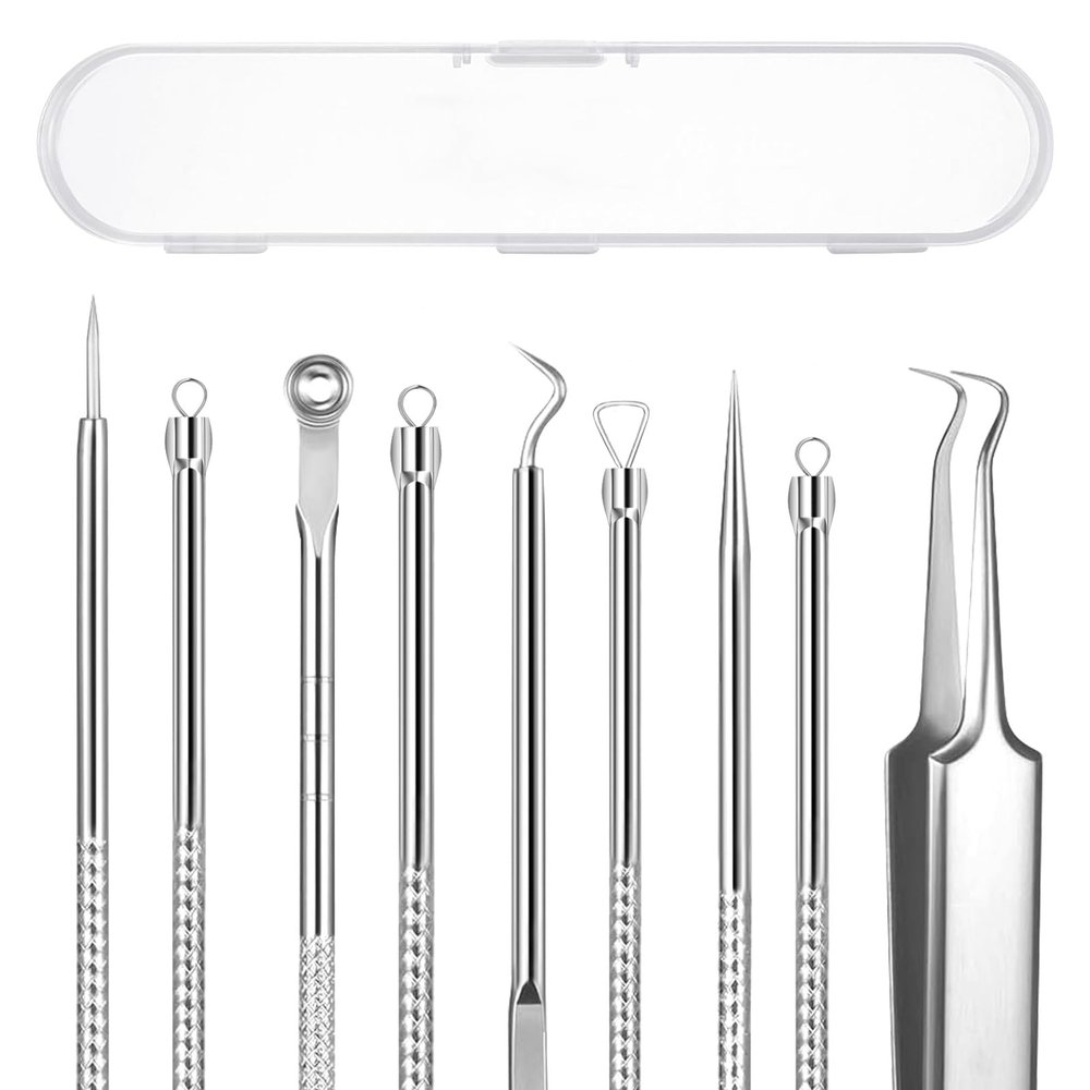 AskBed 5PCS Blackhead Remover Comedone Extractor Kit