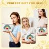 Mxrymvu Teachers Gifts for Women Makeup Bag Teacher Appreciation Gifts for Female Cosmetic Bag Teacher Graduation Gift for Teacher's Day Birthday Christmas Thanksgiving Retirement view 4