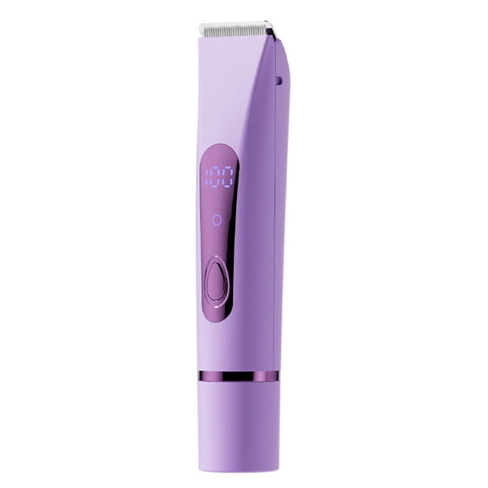 cdpdmai Body Hair Trimmer Women's Bikini Trimmer, Beard Eyebrow Shaver, Intimate Body Trimmer, Body Trimmer for Ears, Beard, Intimate Areas, Legs, Face(Color:Purple)