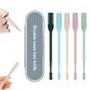 2-in-1 Nose Hair Trimmer for Women Men, 2025 Upgraded Double Sided Nasal Hair Cutter, Manual Nose Hair Removal Grooming Tool Travel Essential Halloween Christmas Gifts (5 Pcs) view 1