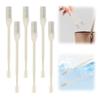 DSACL Nasal Hair Cutter, 2025 New Portable Manual Nose Hair Knife, Nasal Hair Trimmer for Men Women, 360 Rotating Nose Hair Removal Tool Travel Essential Halloween Christmas Gifts (Beige, 6 Pcs) view 1