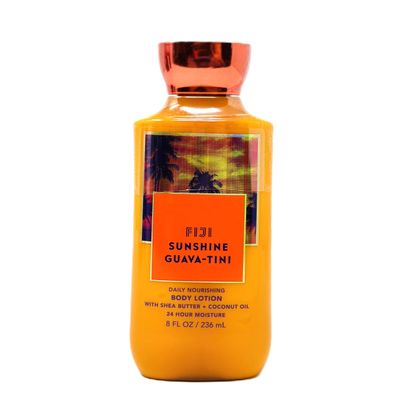 Bath and Body Daily Nourishing Body Lotion with Shea Butter (8 FL OZ, Fiji Sunshine Guava Tini)