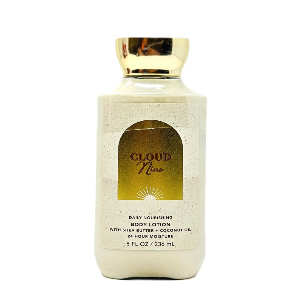 Bath and Body Daily Nourishing Body Lotion with Shea Butter (8 FL OZ, Cloud Nine)