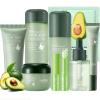 Avocado Skin Care Kit, 12-In-1 Skincare Gift Set With Facial Cleanser, Face Serum, Face Cream, Eye Cream, Toner, Moisturizing Lotion, Lip Balm& Facial mask. Skin Care Hydrating Facial Kit for women view 1