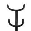 KunEchevyr Shaving Brush Stand with Bowl, Men Beard Shaving Tool Set, Metal Shaving Stand with Bowl, Grooming Kit Rack for Barbershops and Travel, Includes Brush Holder and Lathering Bowl view 2