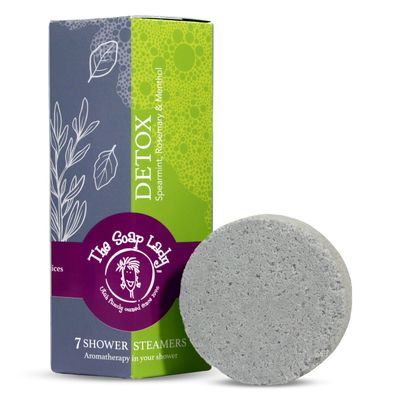 The Soap Lady Shower Steamers - Detox - Spearmint and Rosemary - Qty 7