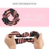 Aiyoolee Satin Hair Scrunchies, Elastic Hair Bands & Ponytail Holder Compatible with Fireman Firefighters Lives Matter American Thin Red Line Flag for Women view 2