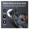 Electric Hair Trimmer Zero Gapped Edgers Clipper Cordless Rechargeable Finish Cutting Machine Men Beard 1-1743(Black) view 3