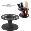 Cwmiibili 2X Hair Brush Holder Round Hair Brush Comb Holder Display Rack Hair Styling Brush Stand Hairdressing Tool Shelf view 2