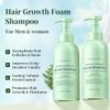 Foam Shampoo with Biotin & Rosemary for Hair Growth, Root Activator for Men and Women, 12-Component Synergistic Blend for Visibly Thicker Hair - 13.53 fl oz (Pack of 2) view 3